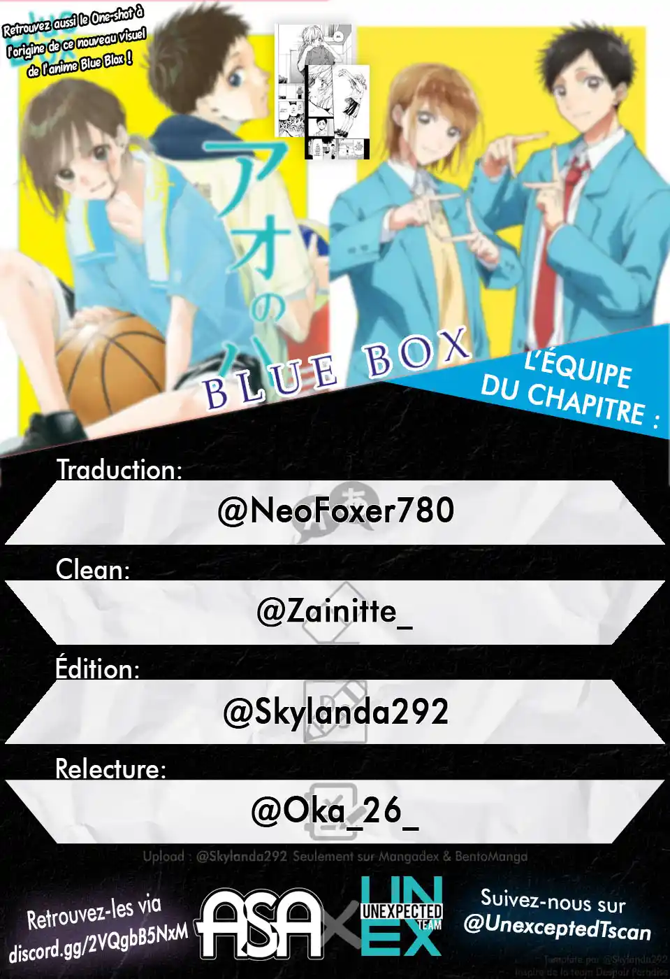 Read Blue Box FR Manga Online