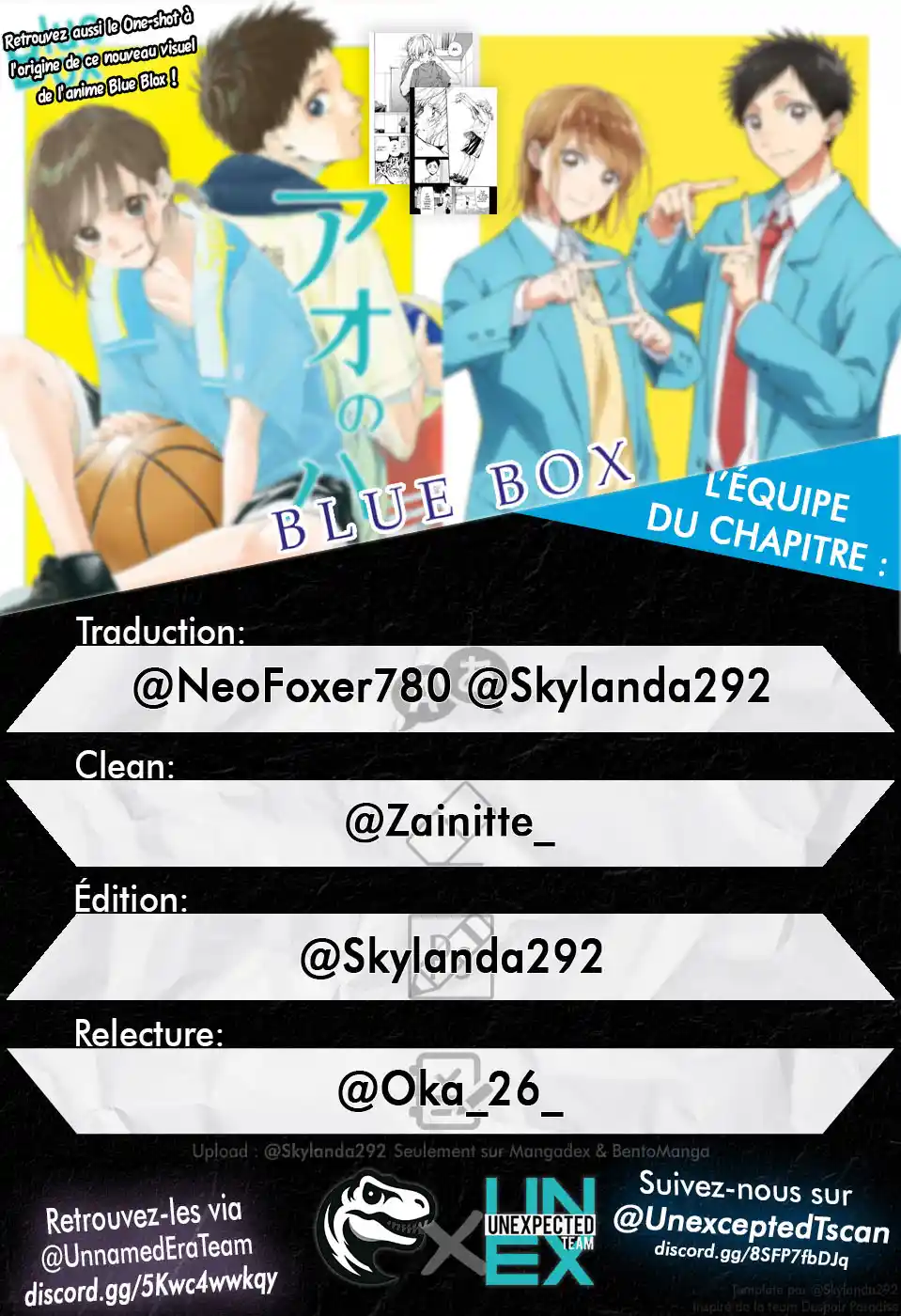 Read Blue Box FR Manga Online