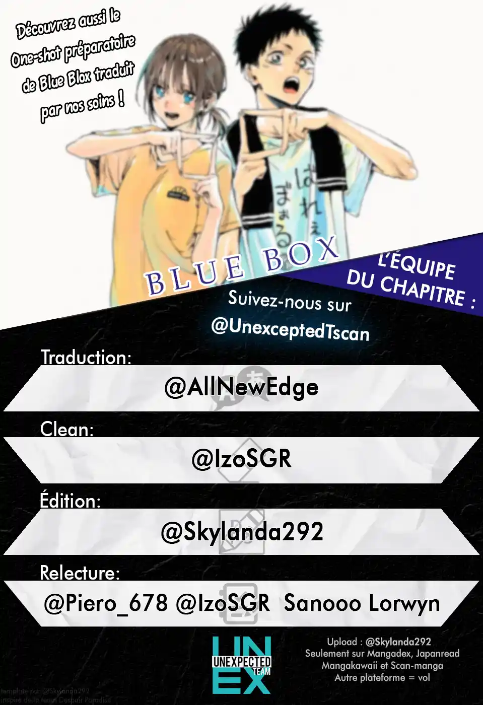 Read Blue Box FR Manga Online