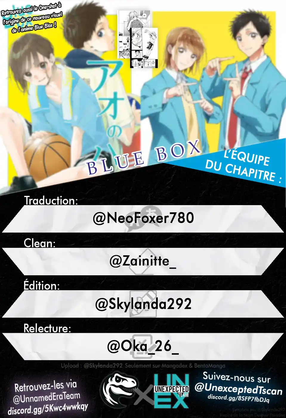 Read Blue Box FR Manga Online