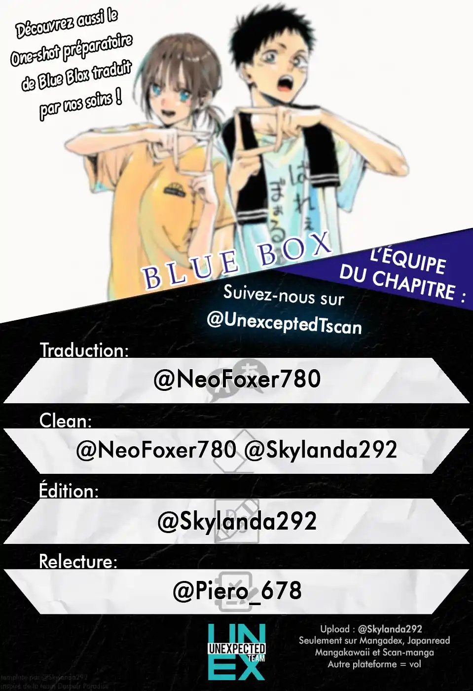 Read Blue Box FR Manga Online