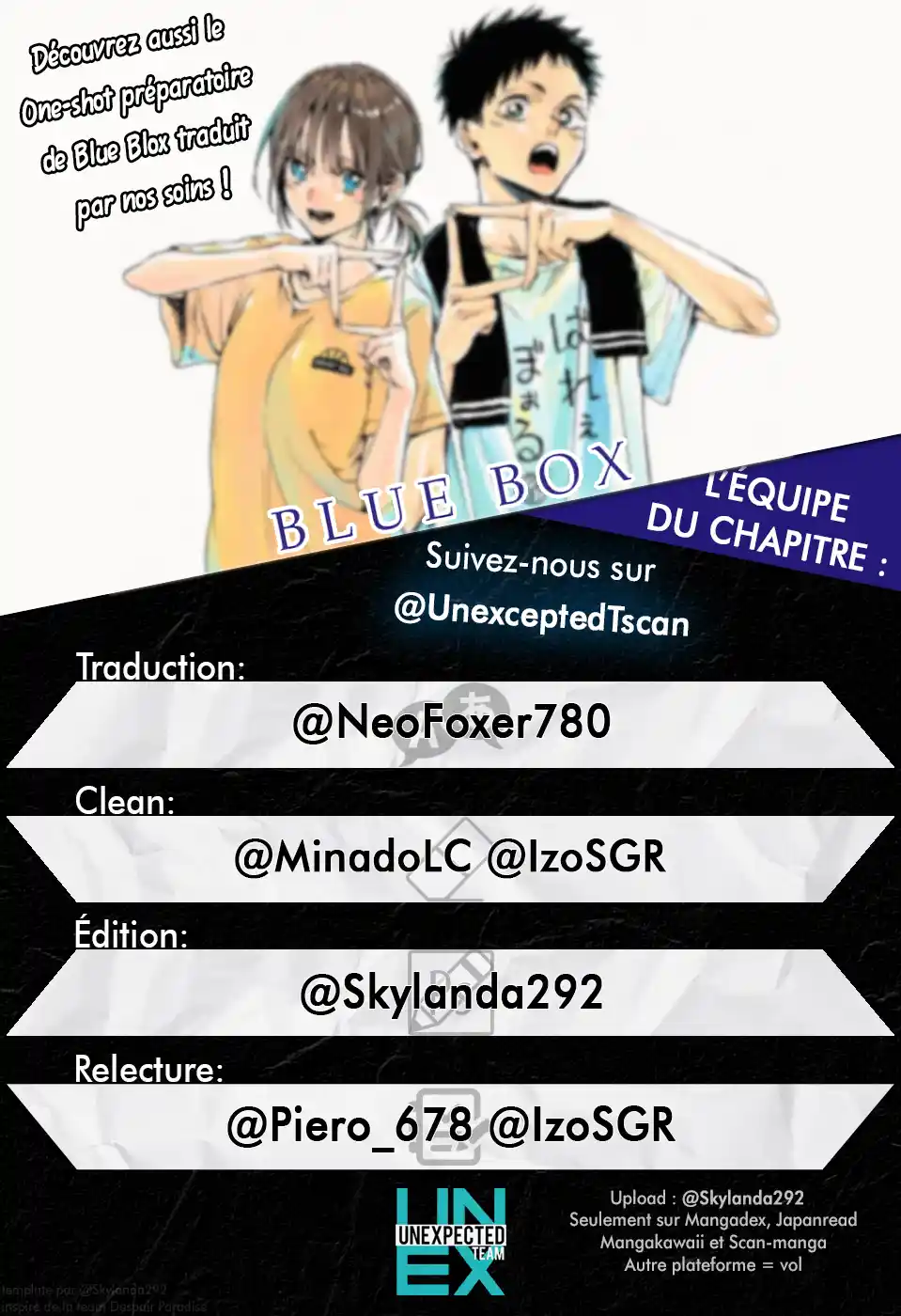 Read Blue Box FR Manga Online