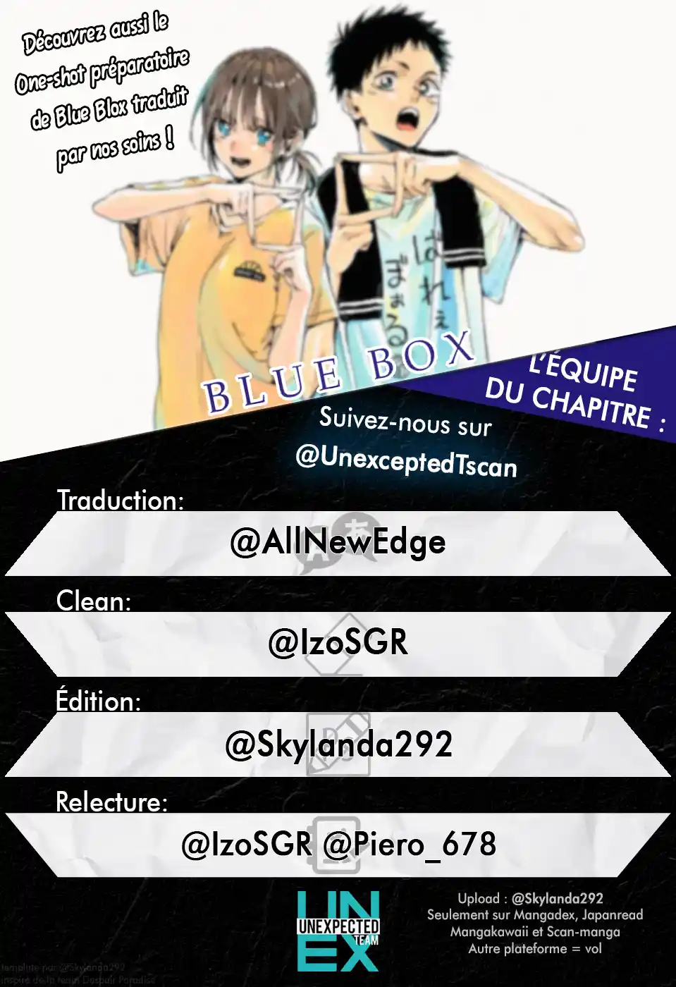 Read Blue Box FR Manga Online