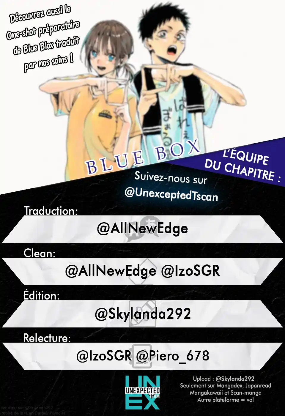 Read Blue Box FR Manga Online