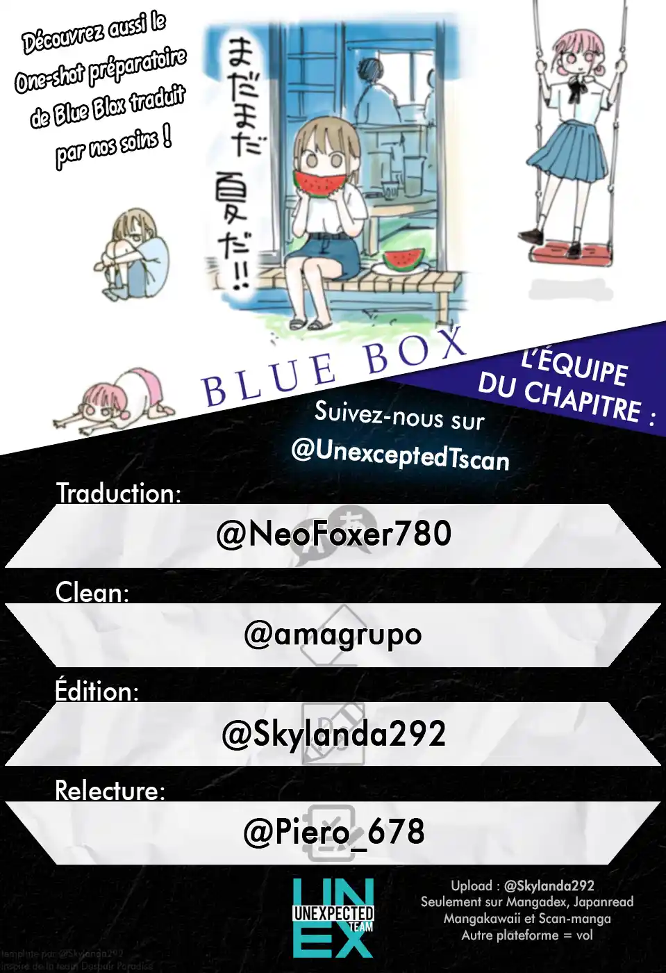 Read Blue Box FR Manga Online