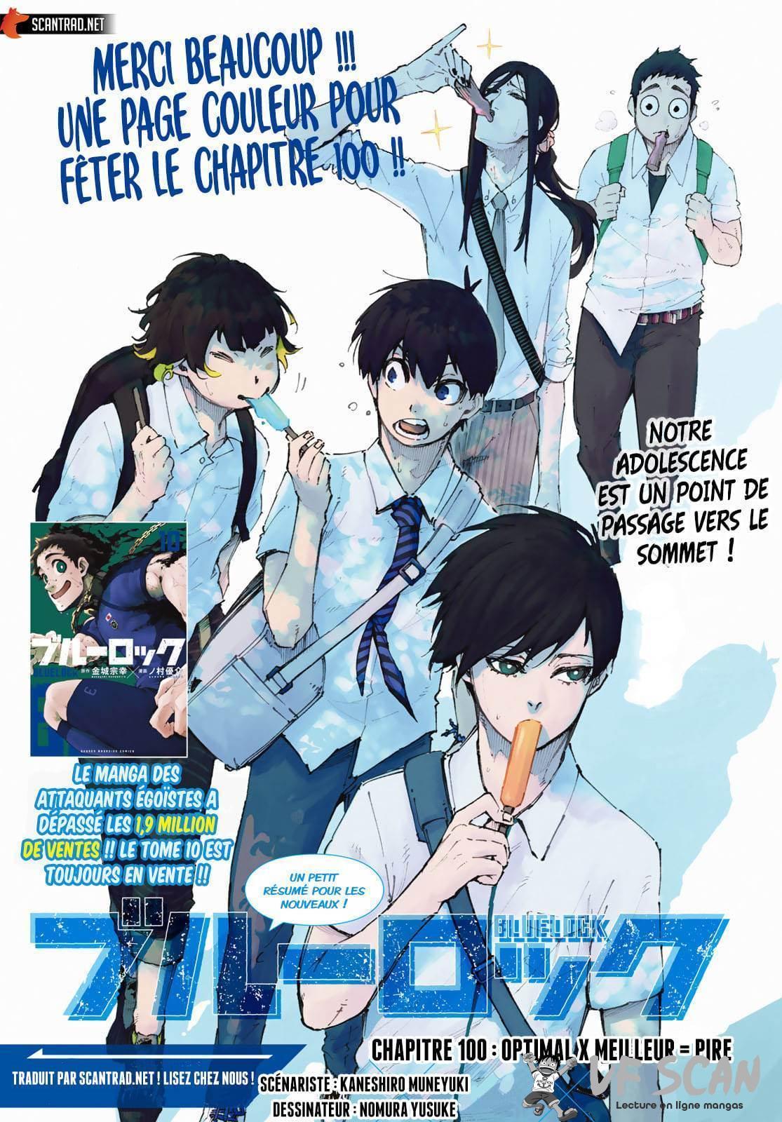 Read Blue Lock FR Manga Online