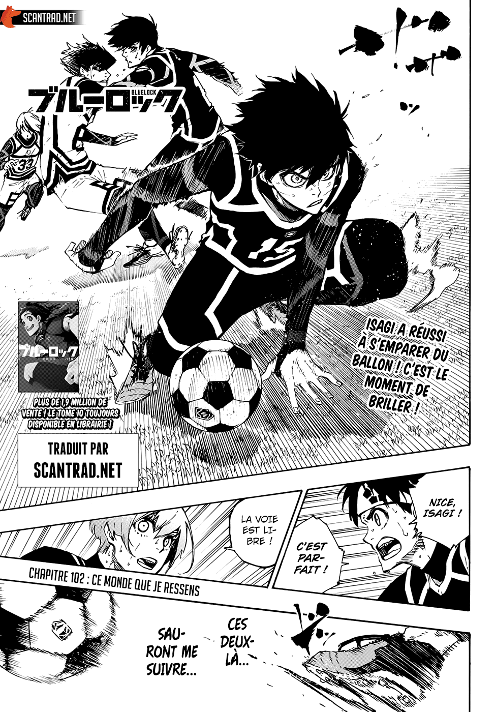 Read Blue Lock FR Manga Online