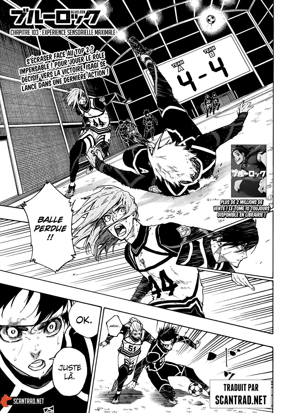 Read Blue Lock FR Manga Online