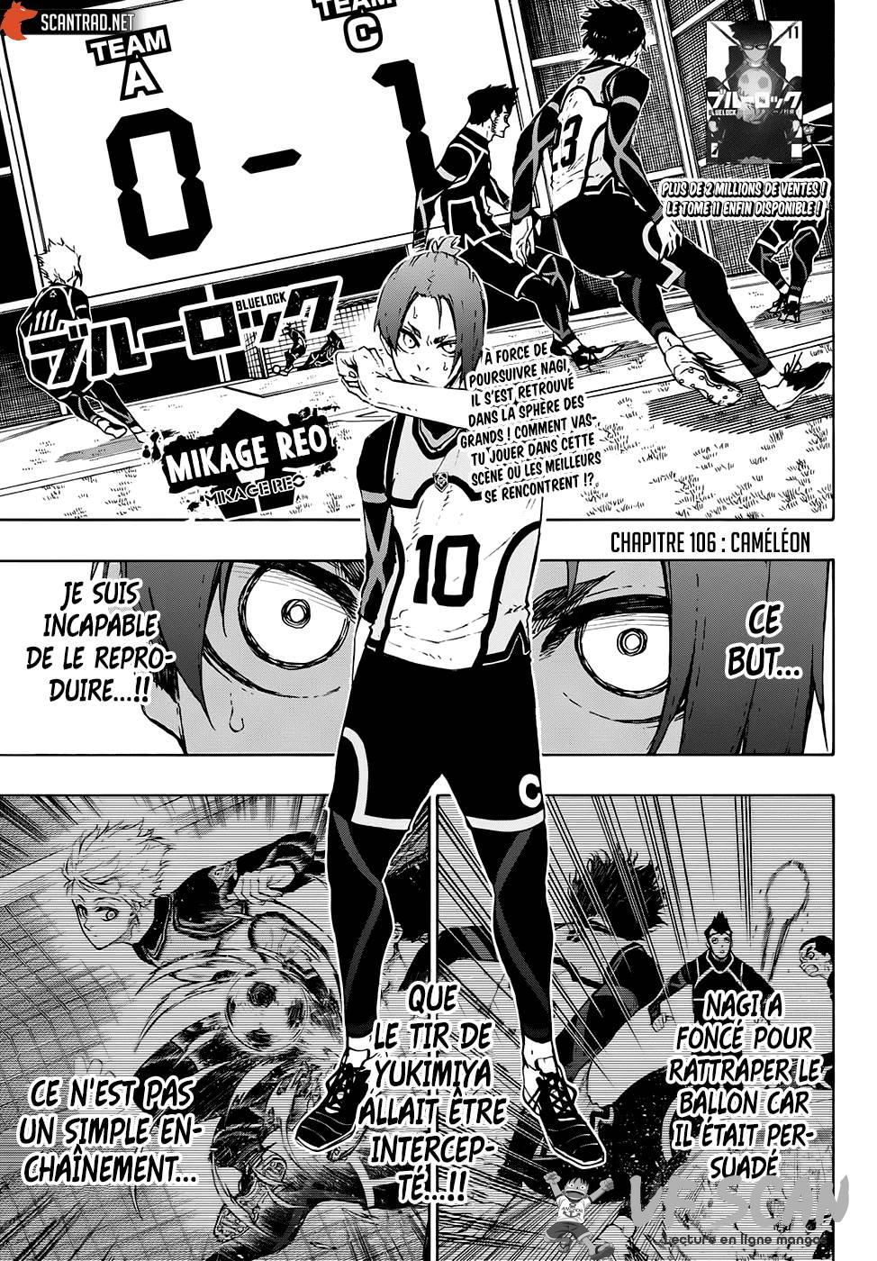 Read Blue Lock FR Manga Online