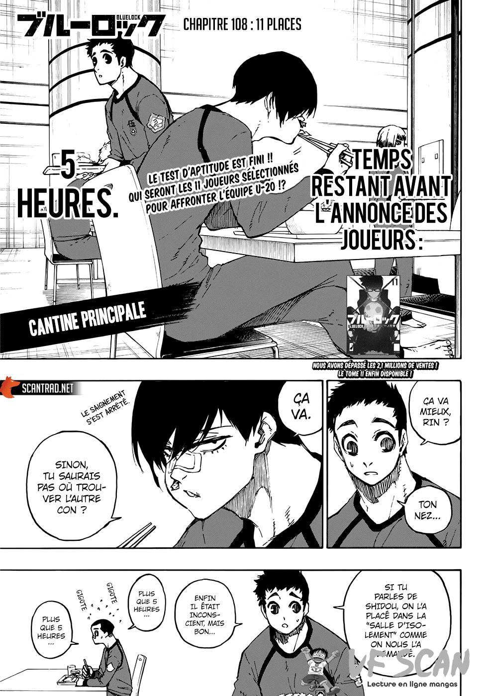 Read Blue Lock FR Manga Online
