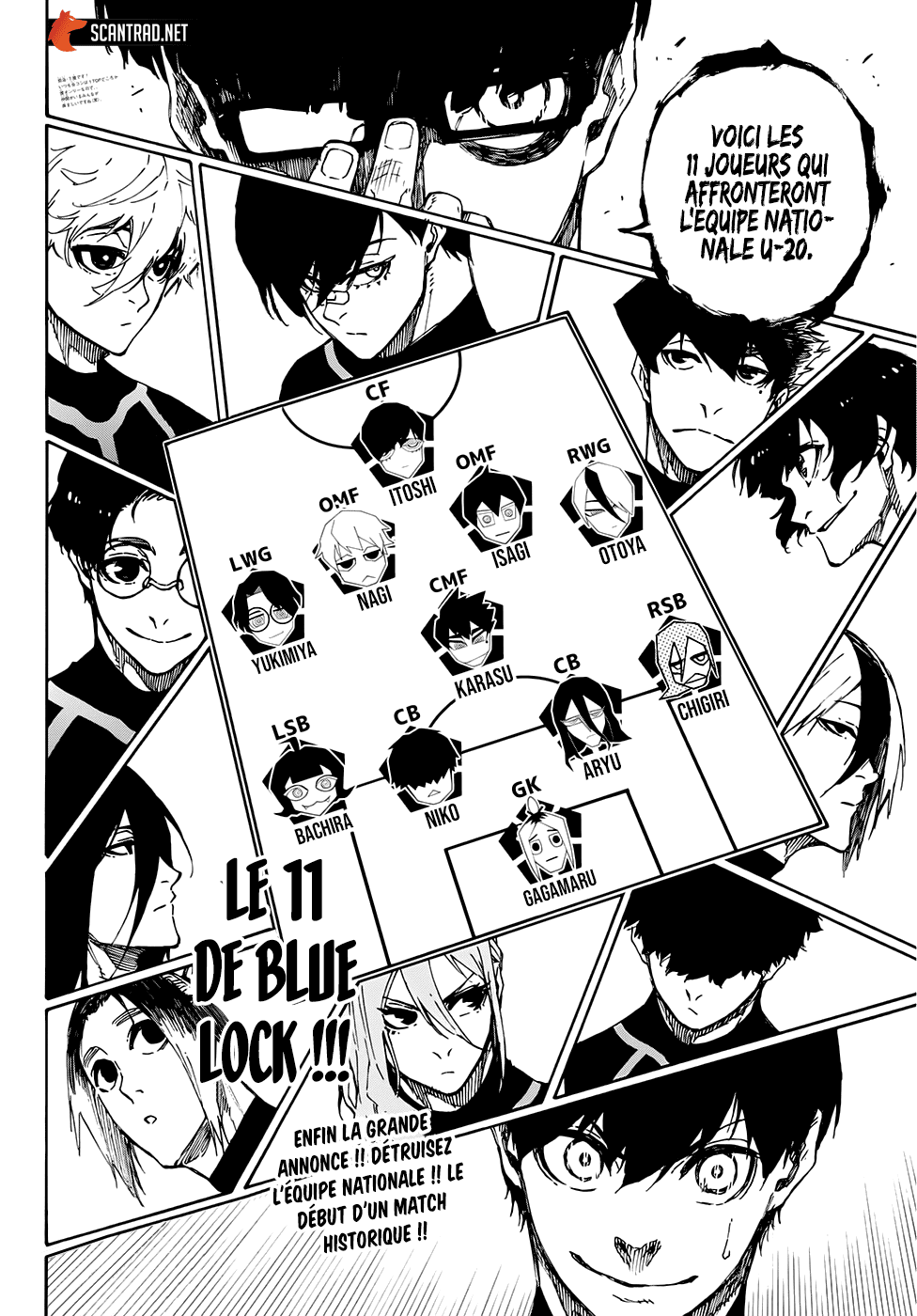 Read Blue Lock FR Manga Online