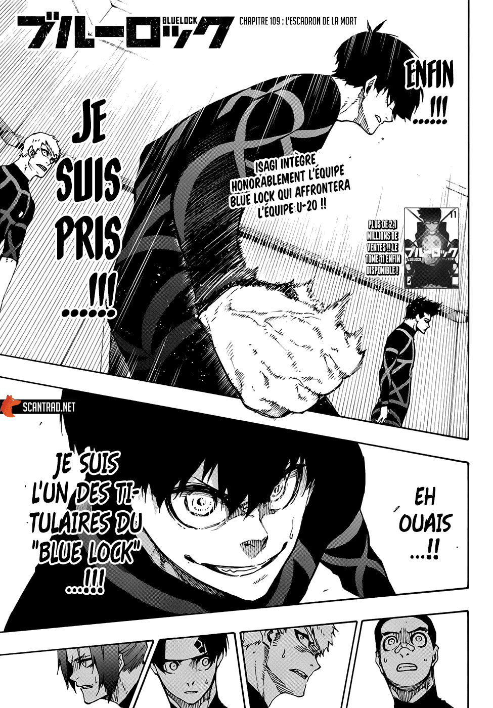 Read Blue Lock FR Manga Online