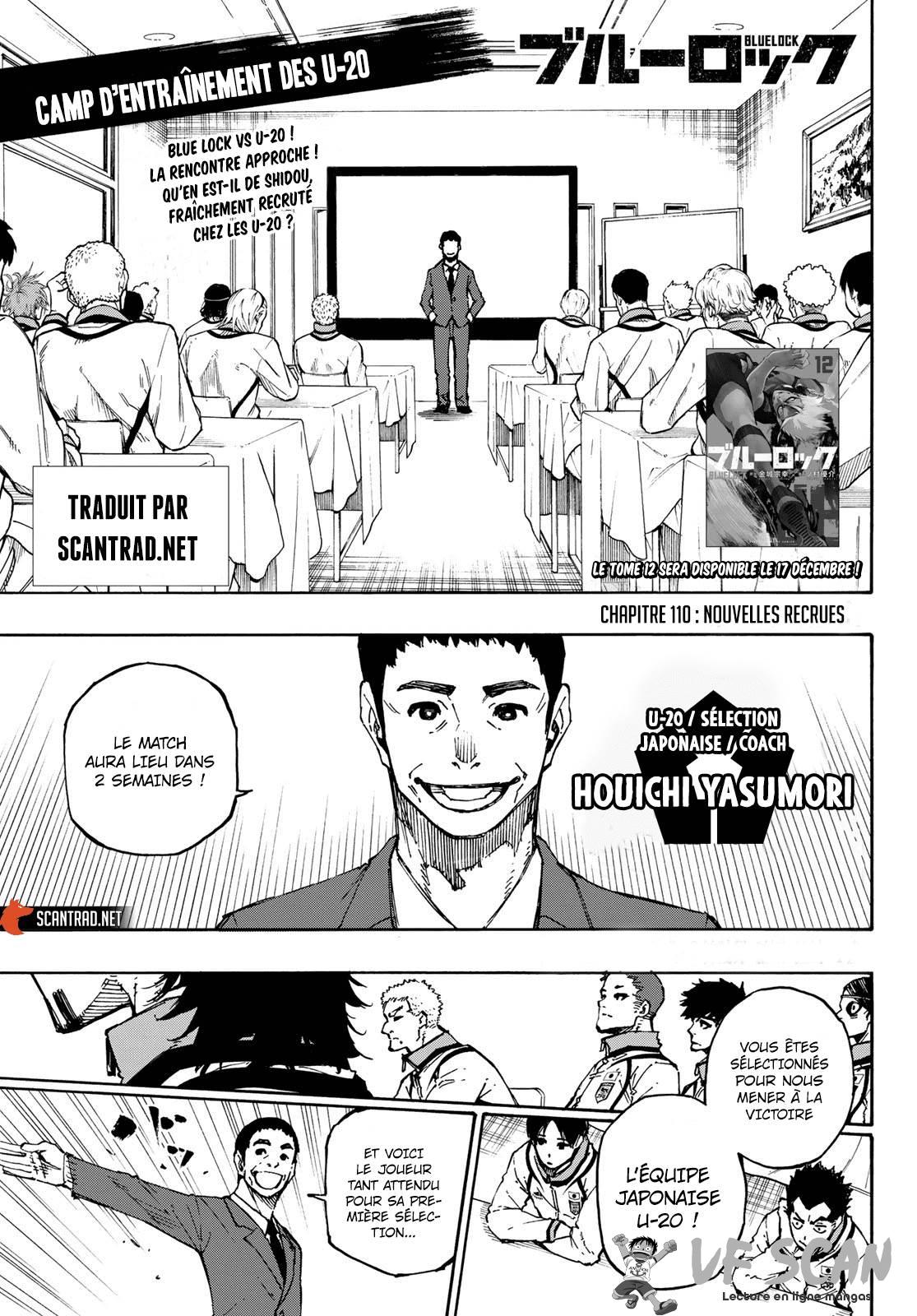 Read Blue Lock FR Manga Online