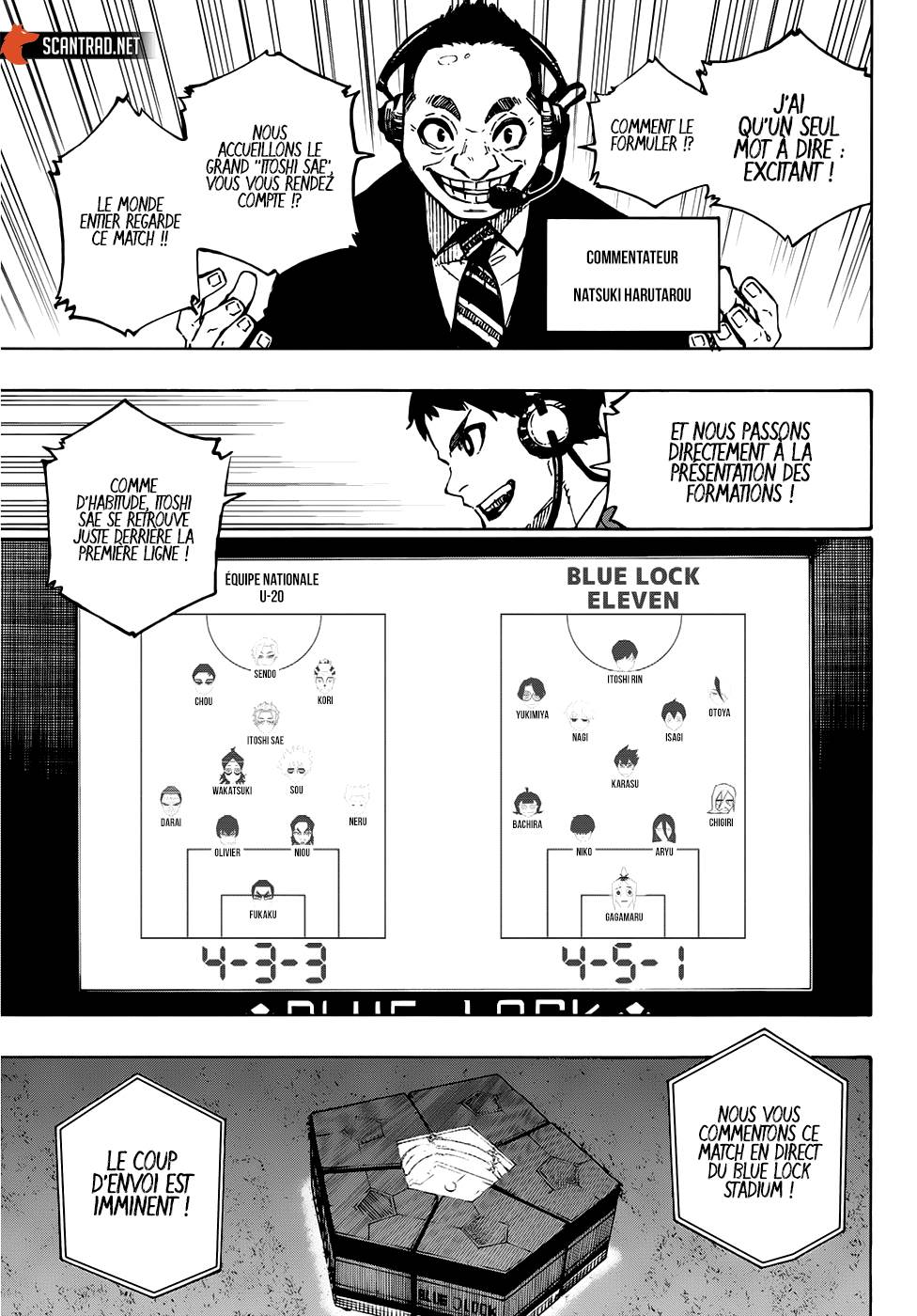 Read Blue Lock FR Manga Online