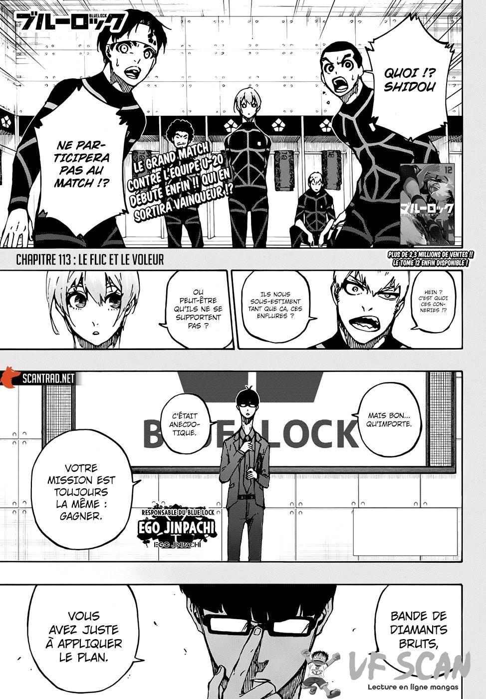 Read Blue Lock FR Manga Online