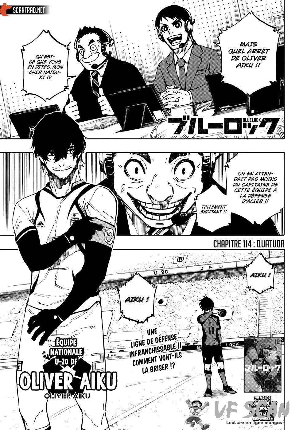 Read Blue Lock FR Manga Online