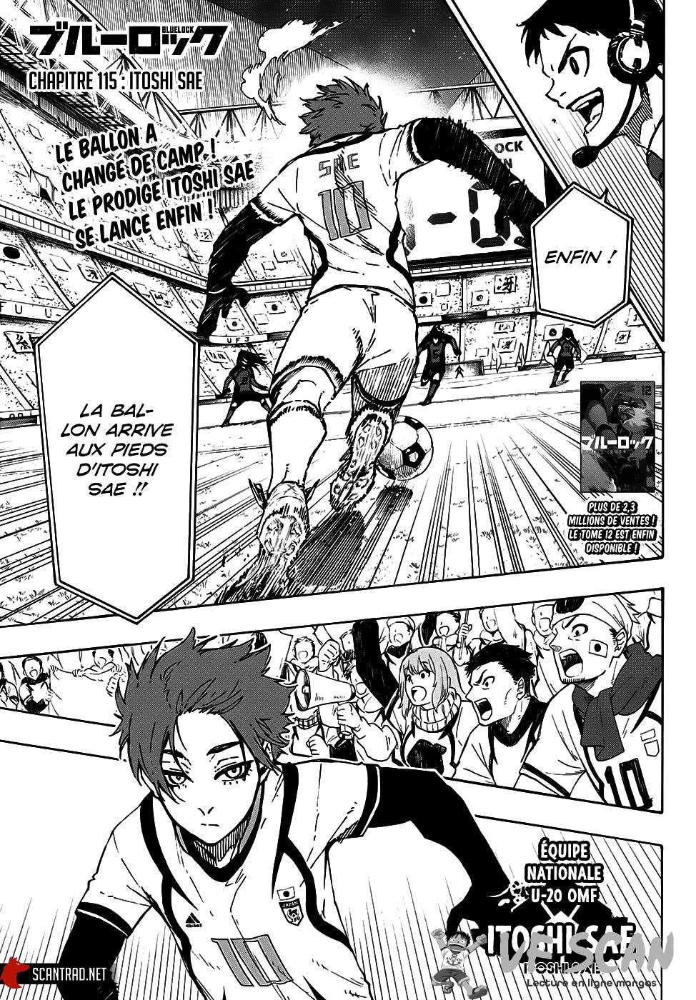 Read Blue Lock FR Manga Online