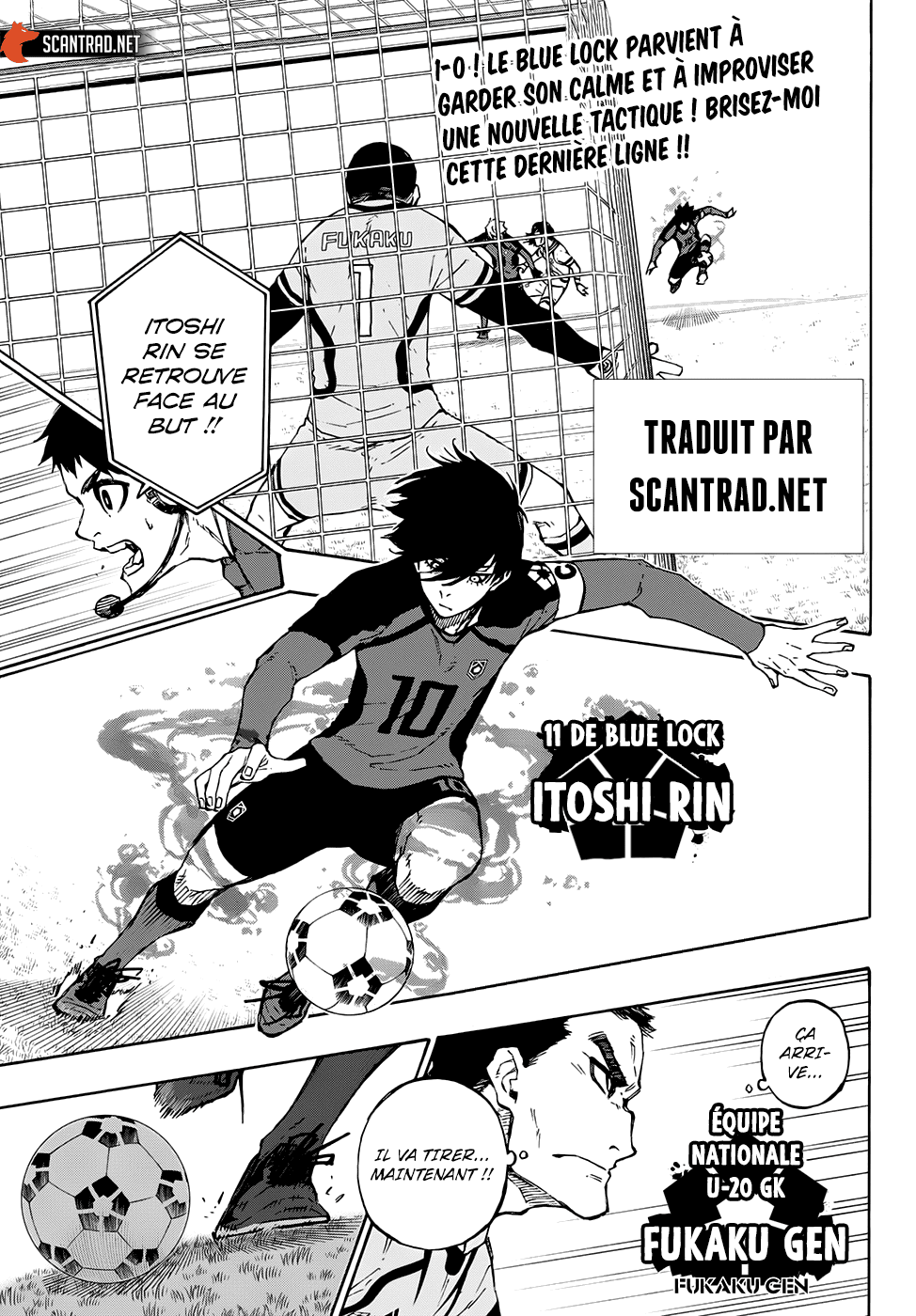 Read Blue Lock FR Manga Online