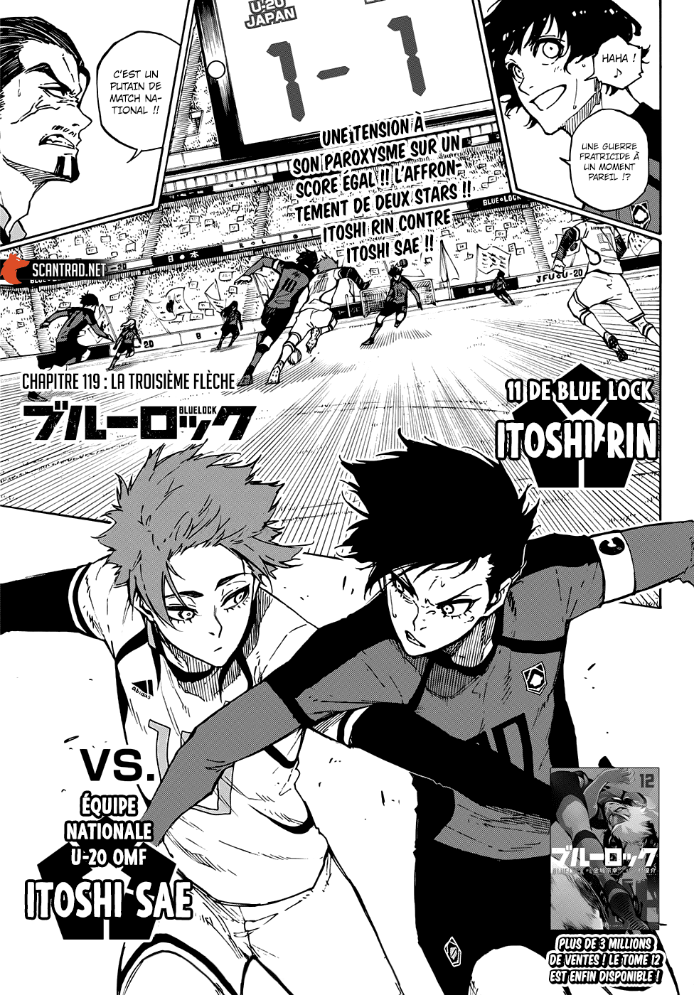 Read Blue Lock FR Manga Online