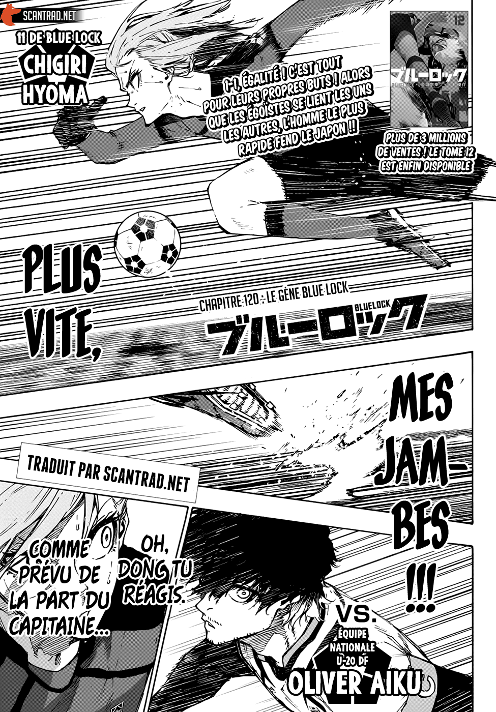 Read Blue Lock FR Manga Online