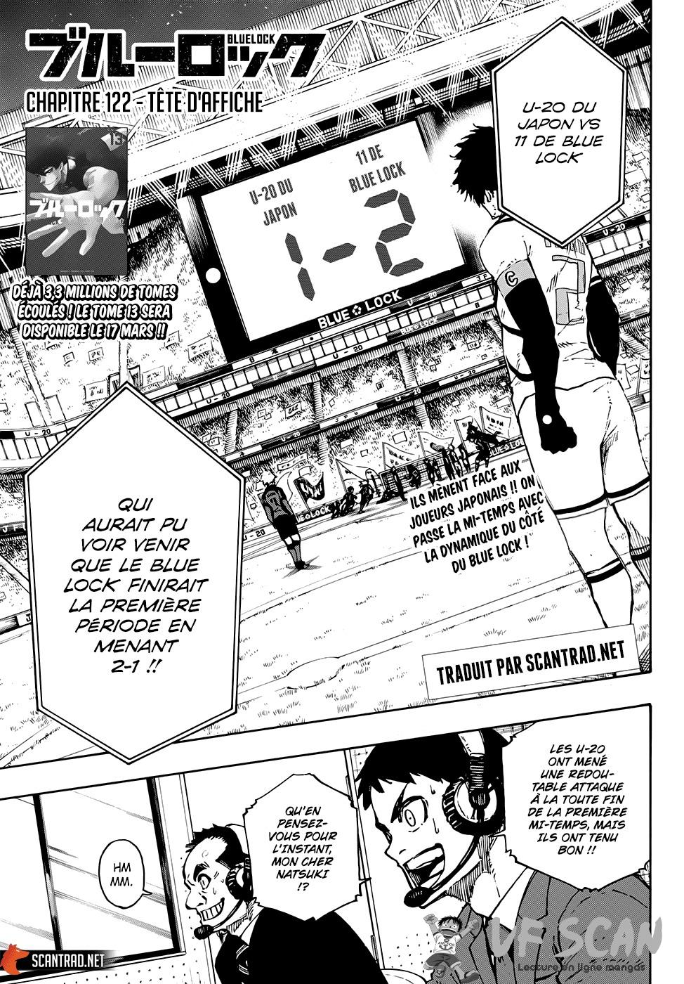 Read Blue Lock FR Manga Online