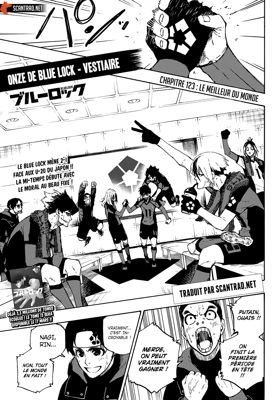 Read Blue Lock FR Manga Online