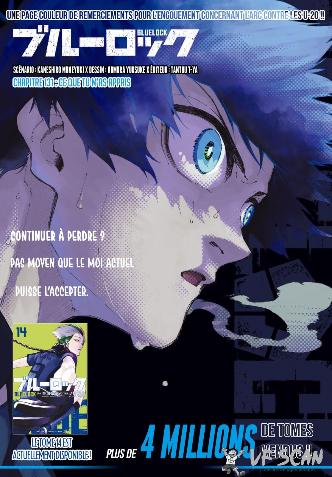 Read Blue Lock FR Manga Online