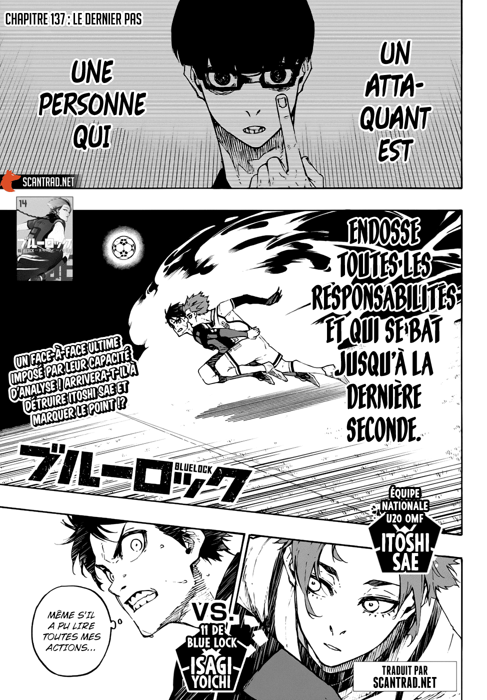 Read Blue Lock FR Manga Online