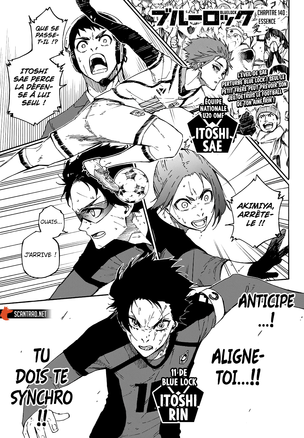 Read Blue Lock FR Manga Online