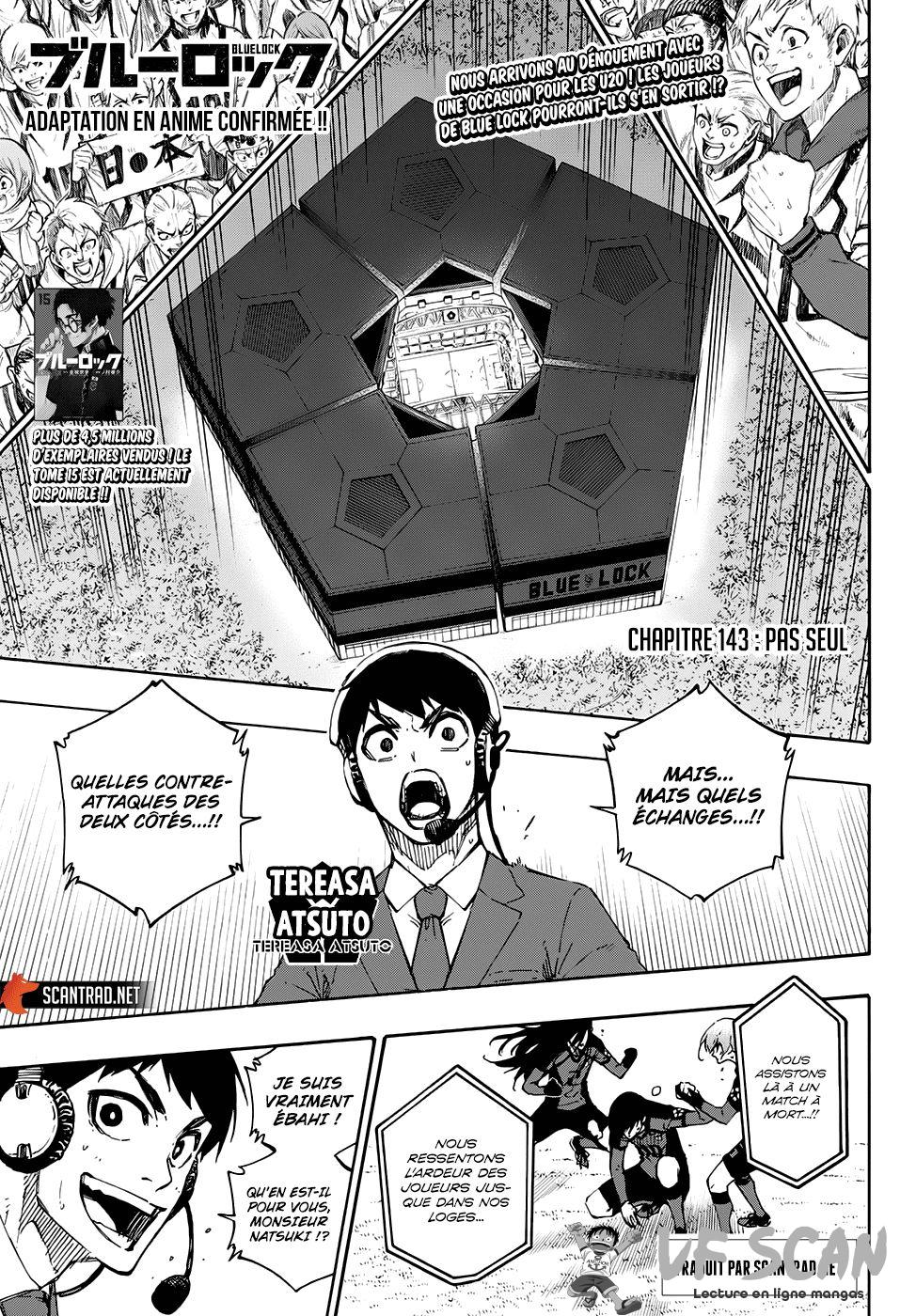 Read Blue Lock FR Manga Online