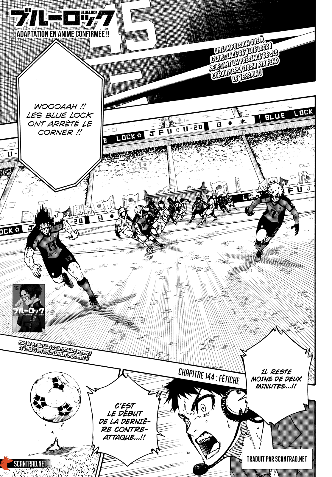 Read Blue Lock FR Manga Online