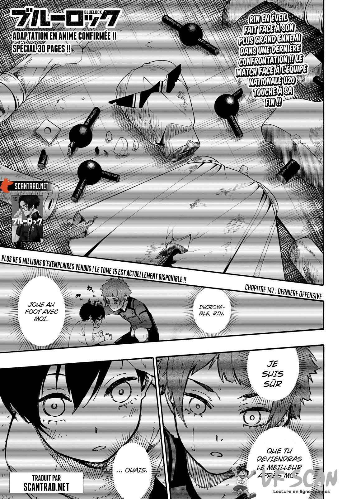 Read Blue Lock FR Manga Online