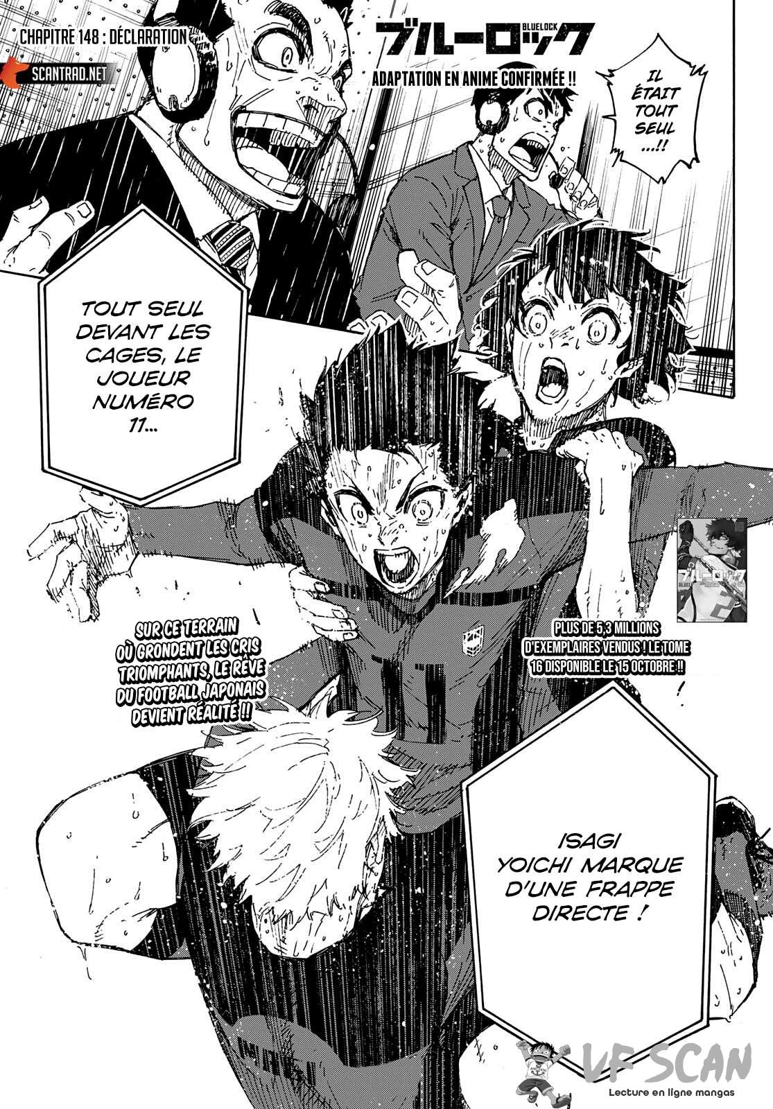 Read Blue Lock FR Manga Online