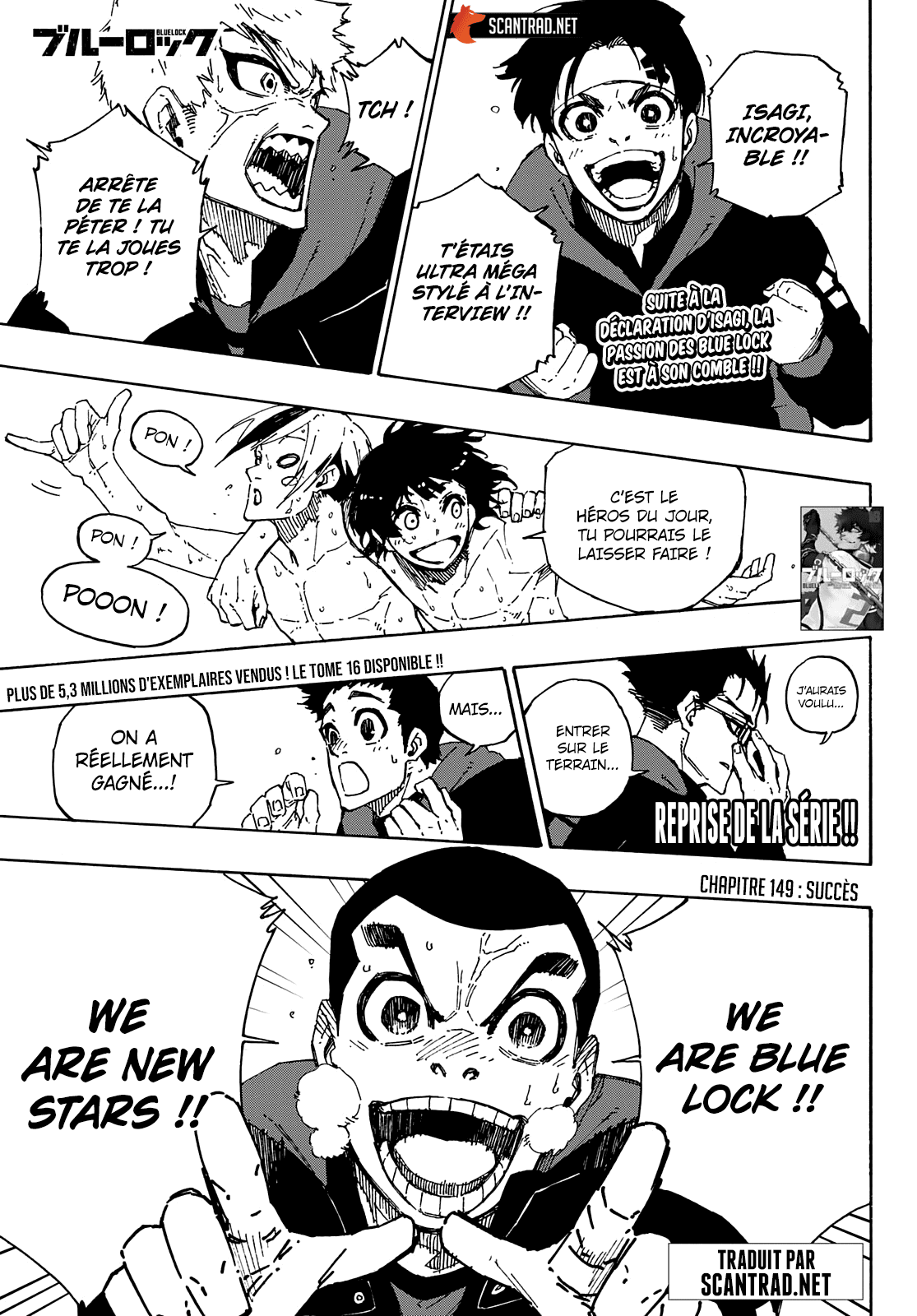 Read Blue Lock FR Manga Online