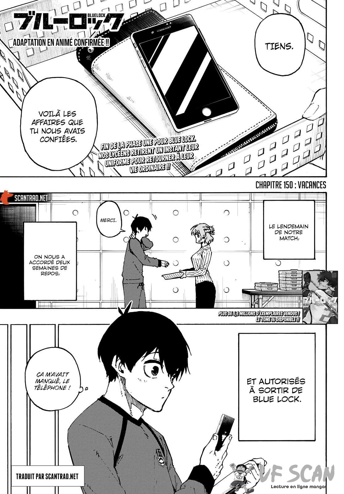 Read Blue Lock FR Manga Online