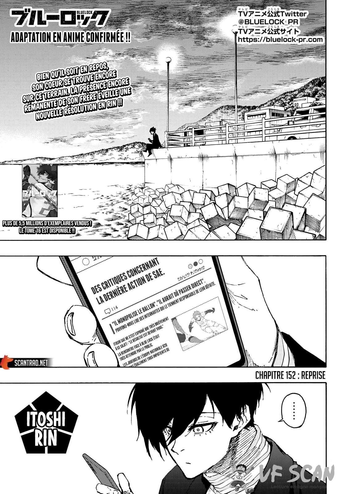 Read Blue Lock FR Manga Online