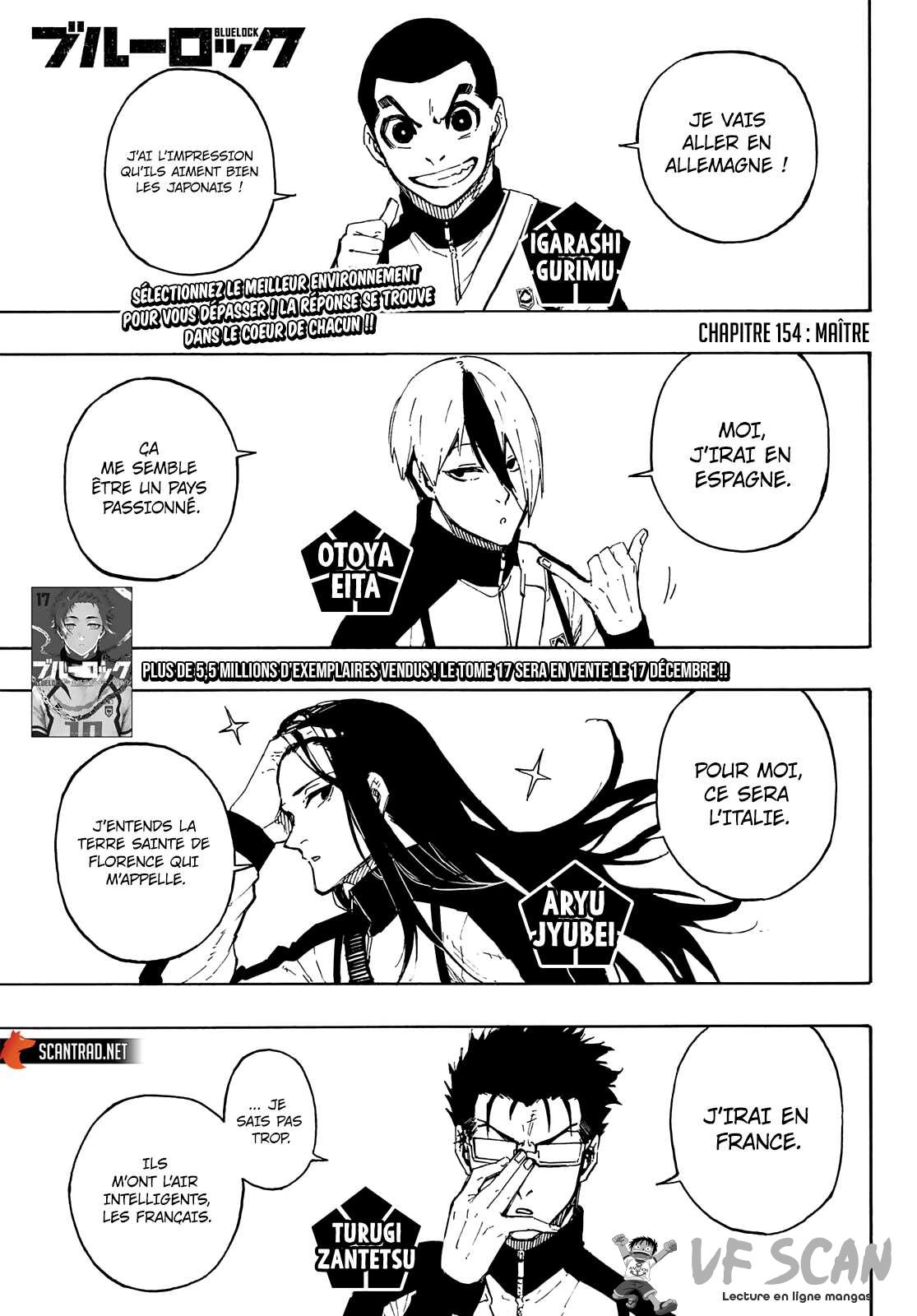 Read Blue Lock FR Manga Online