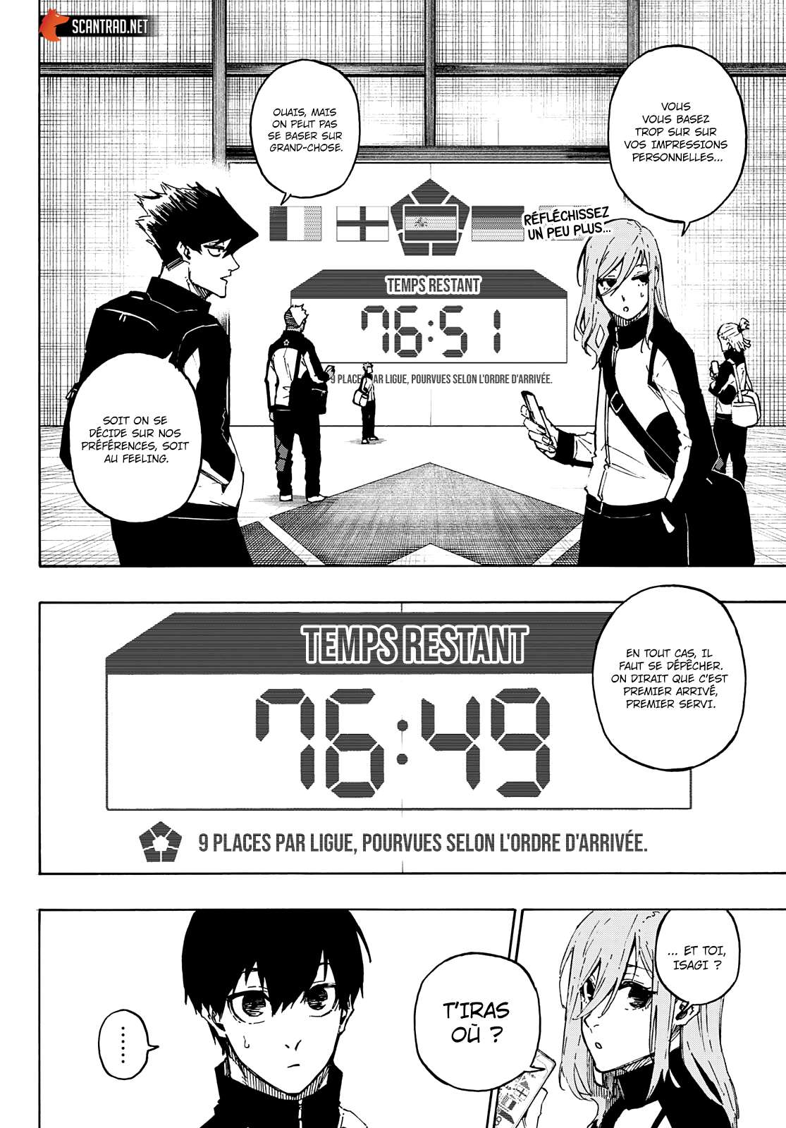 Read Blue Lock FR Manga Online