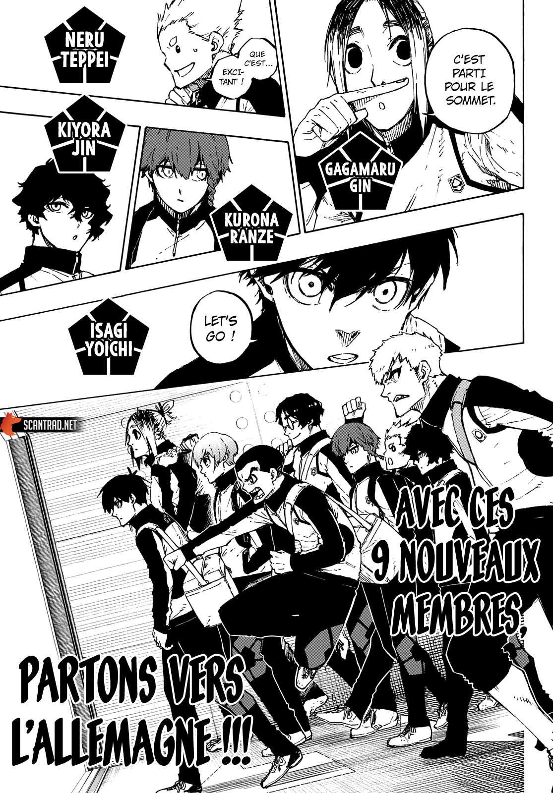 Read Blue Lock FR Manga Online