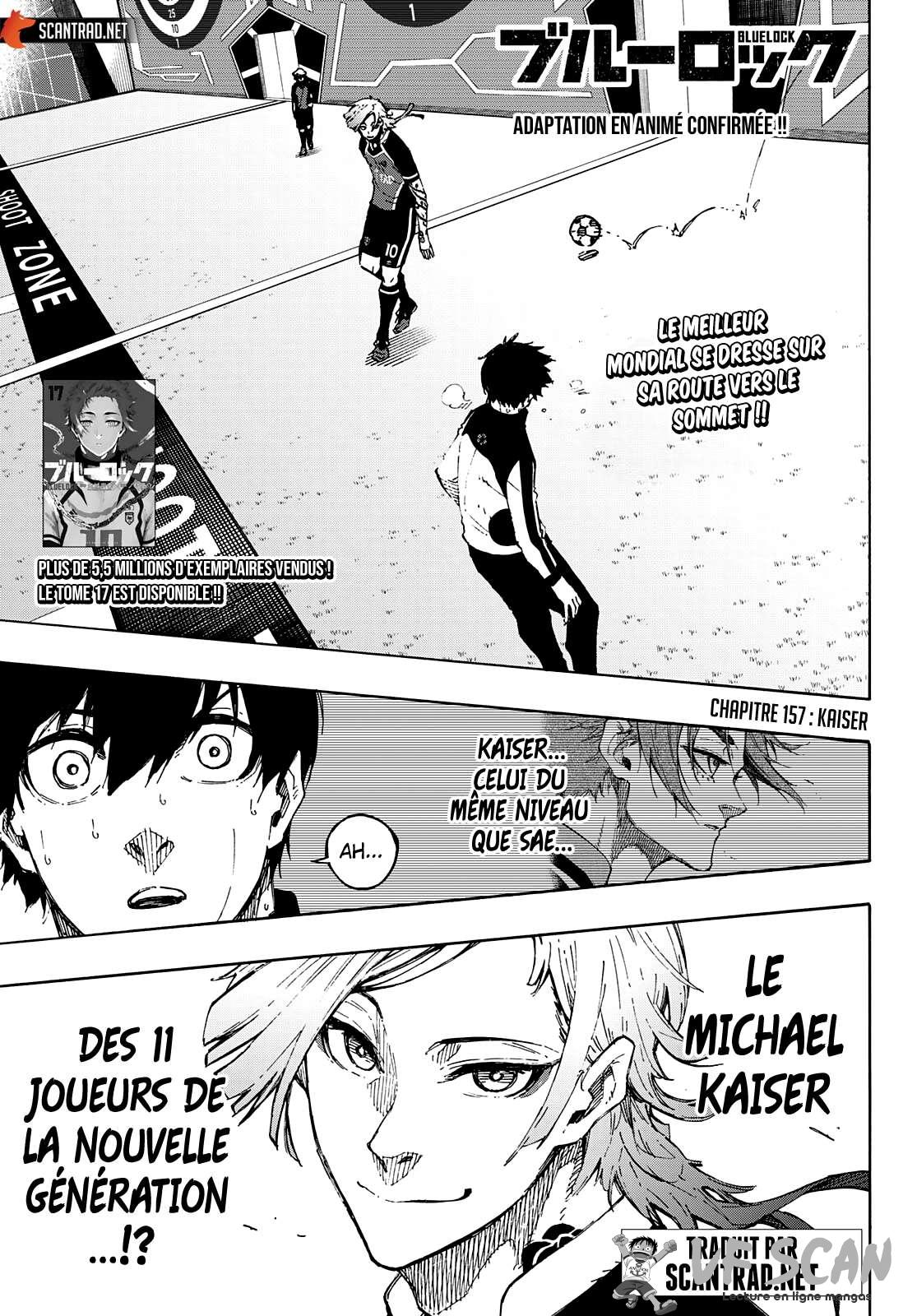 Read Blue Lock FR Manga Online