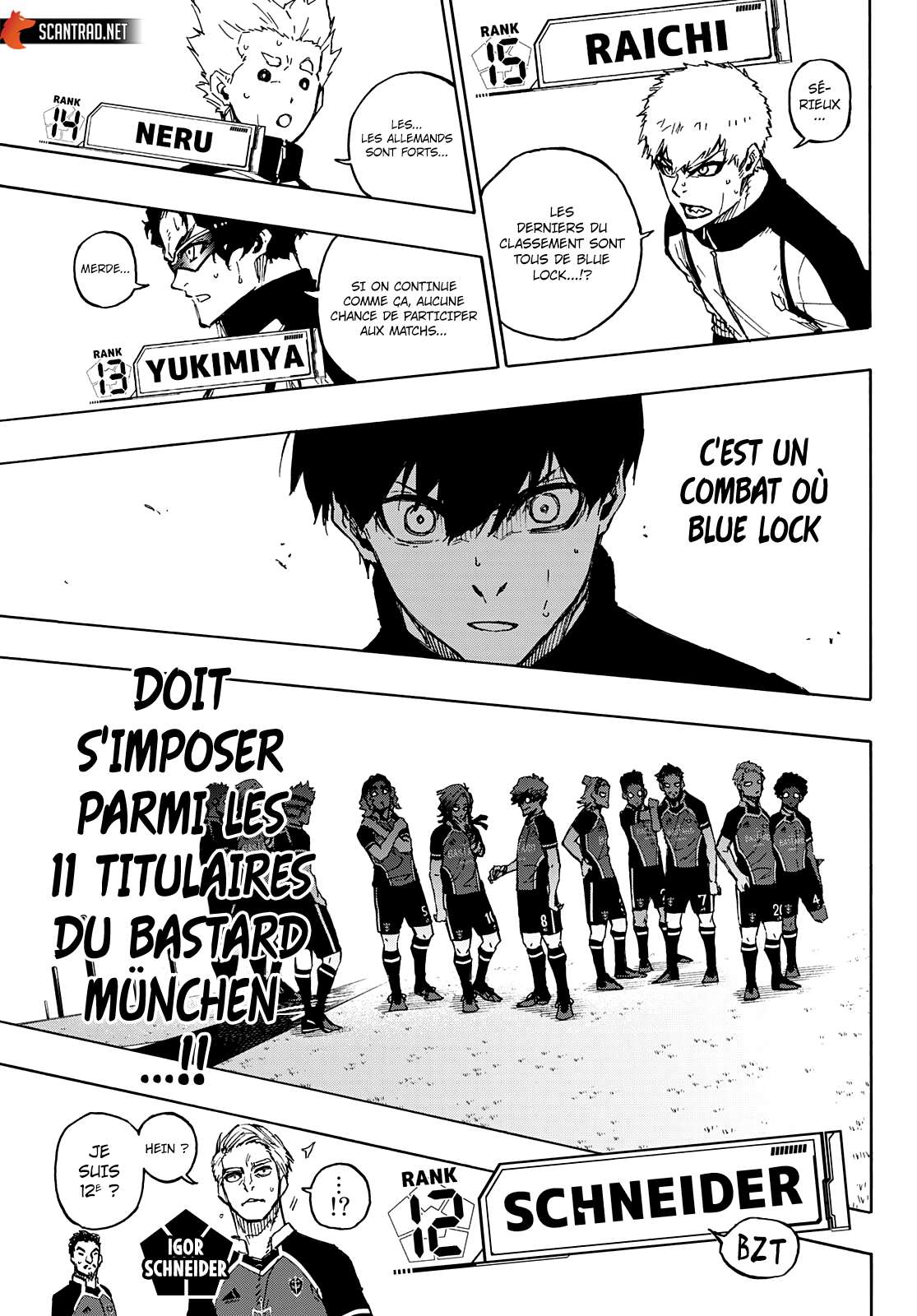 Read Blue Lock FR Manga Online