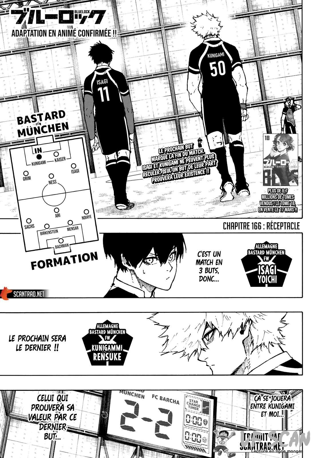 Read Blue Lock FR Manga Online
