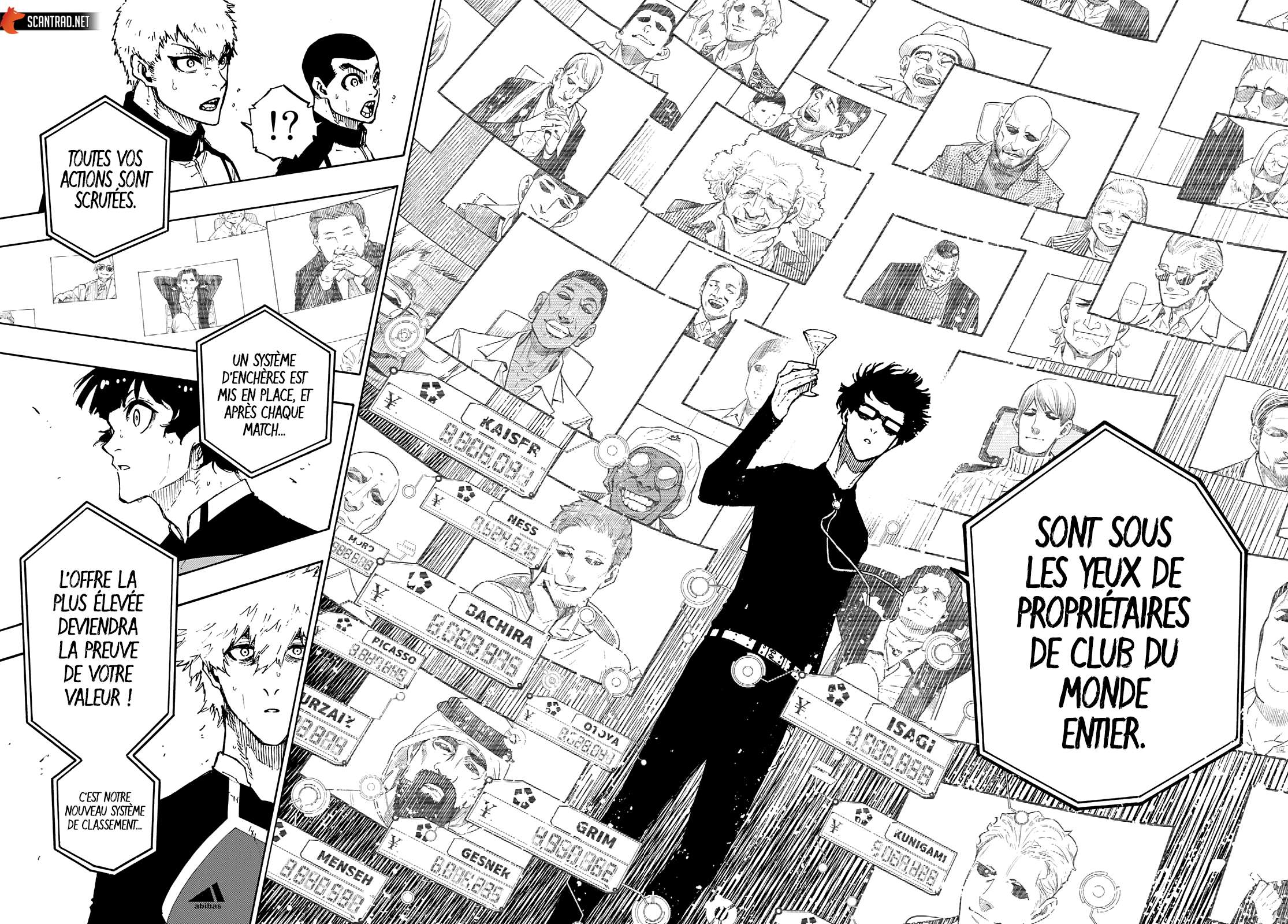 Read Blue Lock FR Manga Online