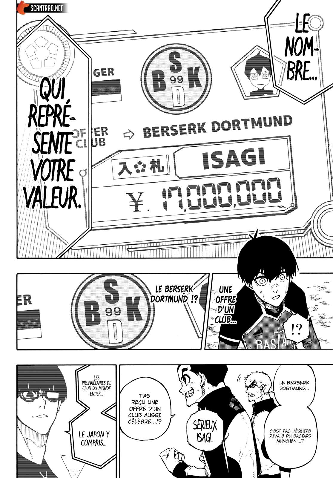 Read Blue Lock FR Manga Online