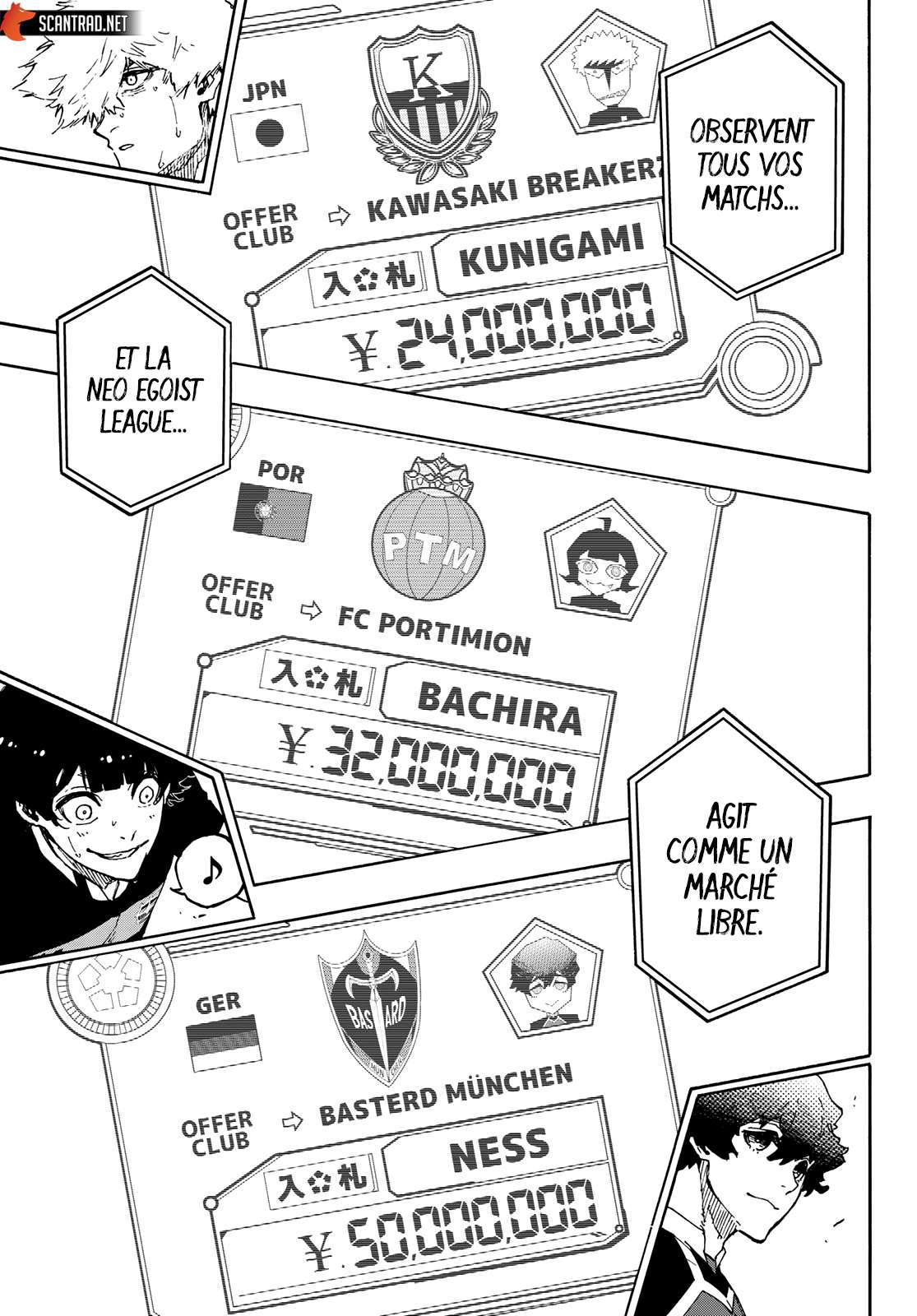 Read Blue Lock FR Manga Online