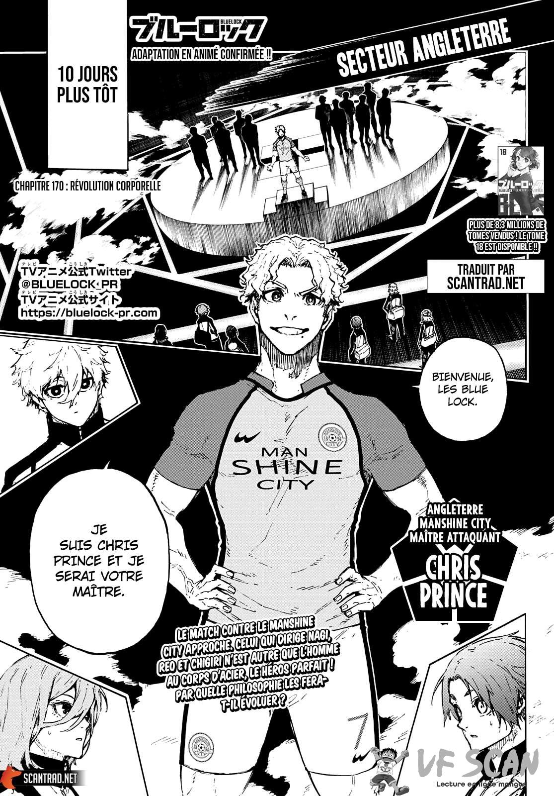 Read Blue Lock FR Manga Online