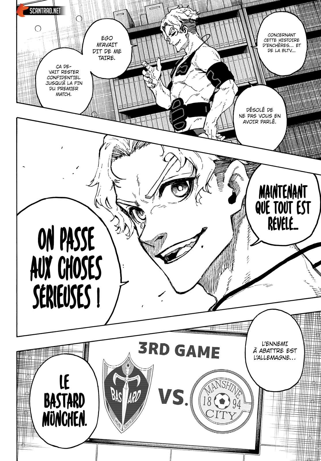 Read Blue Lock FR Manga Online