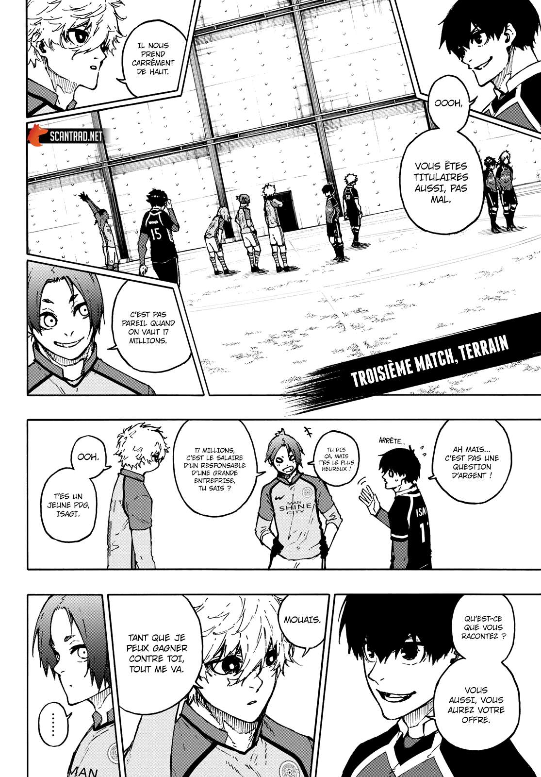 Read Blue Lock FR Manga Online