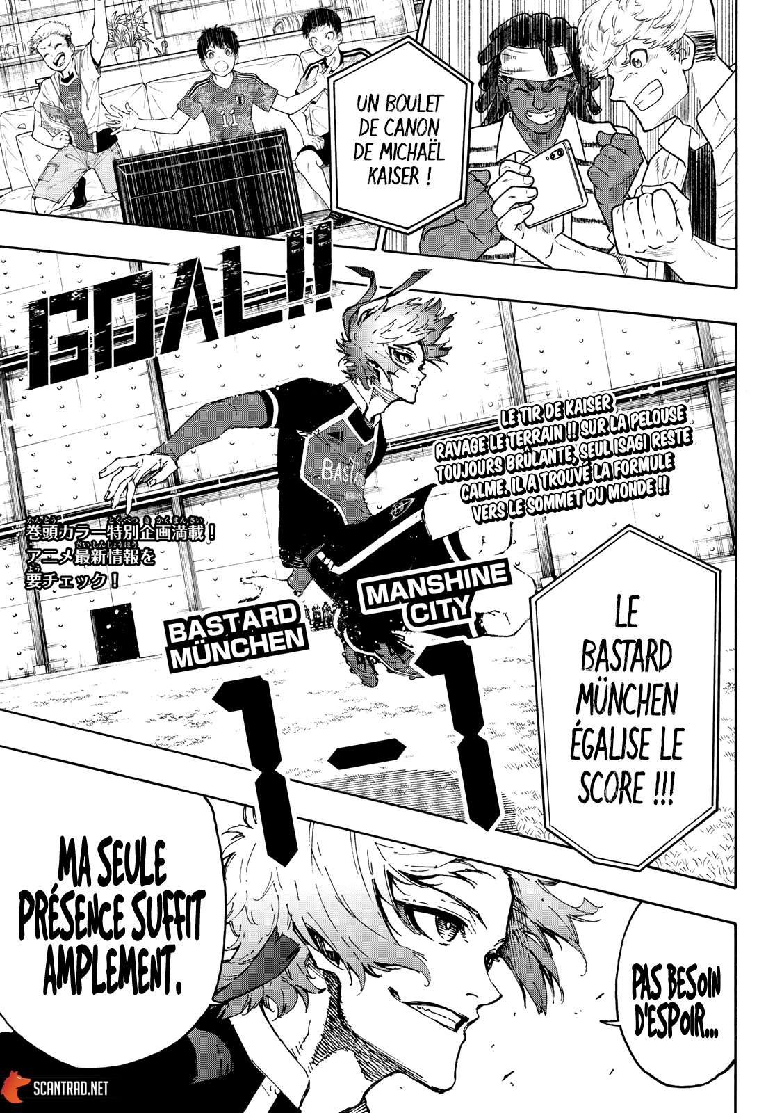 Read Blue Lock FR Manga Online