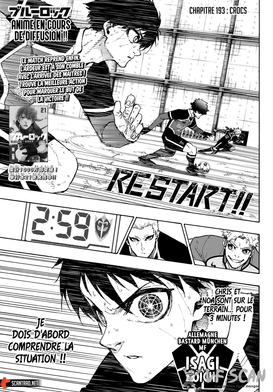 Read Blue Lock FR Manga Online